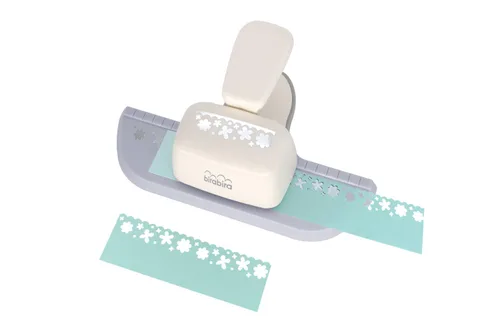 Vista 7 de Bira Craft Perforadora de papel de borde continuo para álbumes de recortes, tarjetas, artes (ángeles)