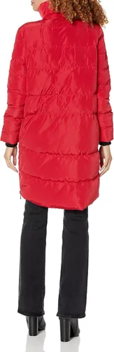 Vista 3 de Karl Lagerfeld Paris Chaqueta con capucha de punto para mujer