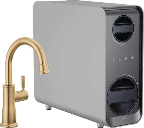 Vista 8 de Delta Faucet Clarifi - Sistema de filtro de agua de ósmosis inversa para debajo del fregadero con grifo dispensador de bebidas de acero inoxidable