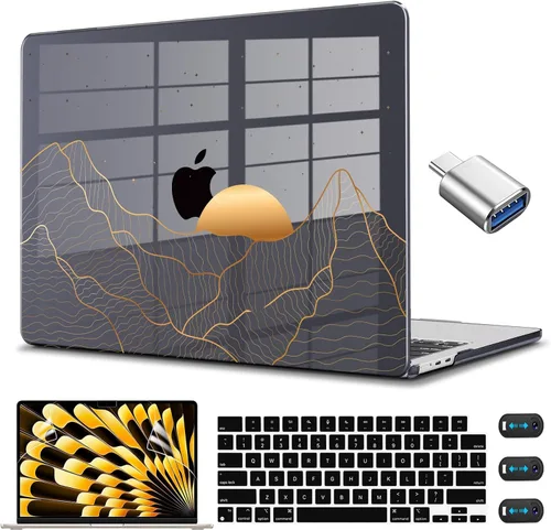 Vista 31 de CISSOOK Funda para MacBook Air de 15 pulgadas M2 M3 M4 M5 2023 2024 2025 2026