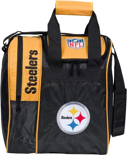 Vista 20 de KR Strikeforce Officially Licensed NFL Single Bowling Ball Tote Bag with Shoe Compartment