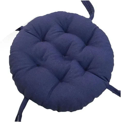 Vista 12 de Cojines de asiento redondos para exteriores con lazos, almohadillas para sillas de pana súper suaves, antideslizantes, herramientas para sillas