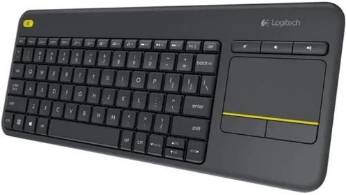 Vista 2 de Logitech - Teclado con Touchpad Logitech K400 Plus Negro