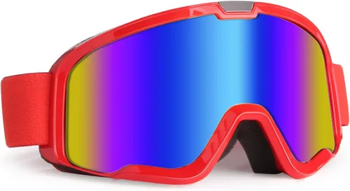 Vista 15 de Gafas de motocicleta para hombres y mujeres, gafas de motocross, de ATV, gafas para montar, gafas de viento, gafas de visión amplia, gafas