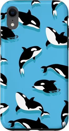 Vista 25 de Orca Swimming Whale Cool Miami Dolphin Beach Lover Gift Case for iPhone 17