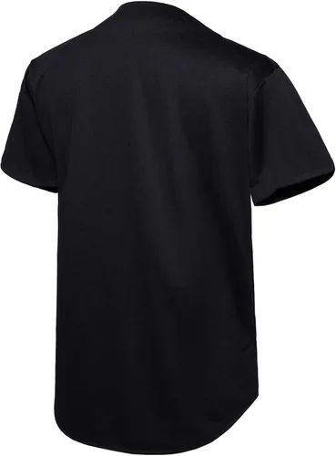 Vista 2 de EALER BJ80 Series - Camiseta de béisbol para hombre, con botones, manga corta, hipster, hip hop, uniformes deportivos
