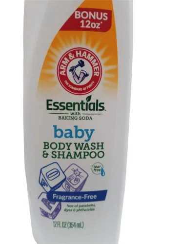 Vista 4 de Arm & Hammer Essentials Baby Body Wash & Shampoo (sin fragancia)