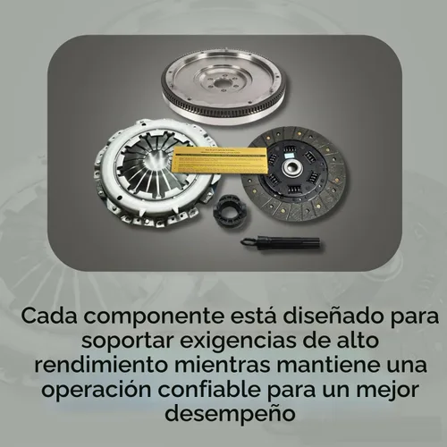 Vista 5 de EFT - Kit de embrague HD con volante para Volkswagen Beetle, Golf y Jetta GL y GLS 2.0L y motor GLS MK4 AEG SOHC 1998-2006, rendimiento