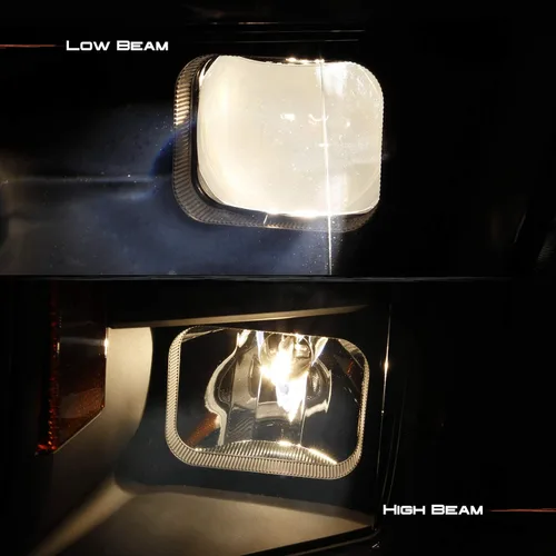 Vista 7 de AKKON - Para camioneta Ford F150 F-150 2018-2020, faros delanteros LED DRL con tubo negro y proyector con señal de giro secuencial
