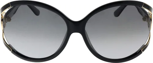 Vista 2 de Salvatore Ferragamo Gafas de Sol SF600S 001 Negro 61 14 130, 2.402 in, Negro