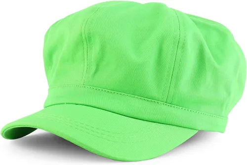 Vista 9 de Armycrew Gorra de periódico de gran tamaño 2XL ligera 100% algodón con parte trasera elástica Negro