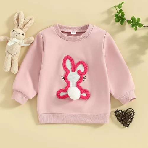 Vista 194 de Traje de San Valentín para bebé, niña, niño, traje de San Valentín, sudadera de manga larga con estampado de corazón