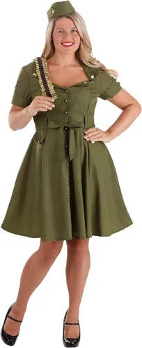 Vista 5 de Fun Costumes Womens Vintage Combat Cutie