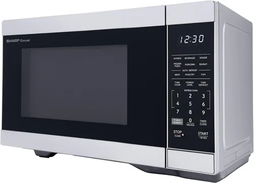 Vista 13 de SHARP Horno de microondas de encimera compatible con Alexa certificado por Orville Redenbacher's con plato giratorio Carousel extraíble de 12.4