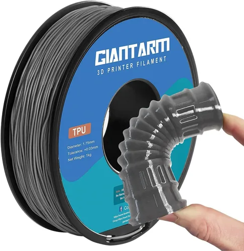 Vista 23 de GIANTARM Filamento de ácido poliláctico (PLA) para impresora 3D, carrete de 2.2 lbs, 0.07 in +/-0.001 in, 1080 pies por rollo, embalaje al vacío