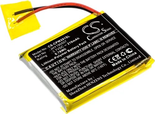 Vista 2 de CS Cameron Sino Batería nueva para Compustar 2W901R-SS, parte de ajuste NO JHY190507 (210mAh/0.78Wh)