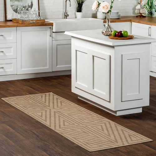Vista 32 de nuLOOM Alfombra de Área Easy-Jute de 5' x 8', Lavable a Máquina, Antideslizante, para Sala de Estar, Dormitorio, Habitación de Niños, Guardería