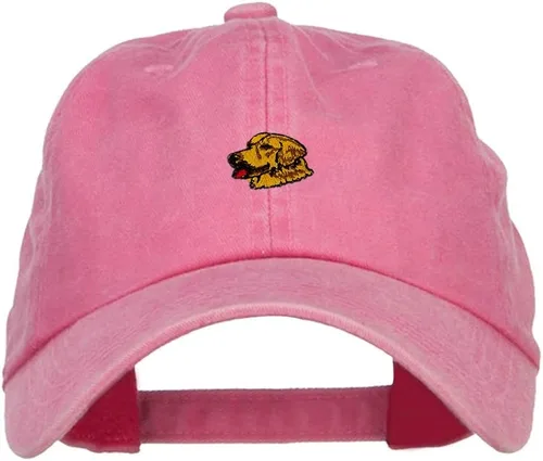 Vista 16 de Gorra lavada bordada Golden Retriever
