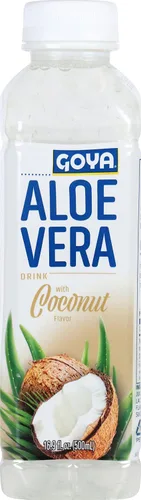 Vista 3 de Goya Foods Goya - Bebida de aloe vera con sabor a coco, 16.9 onzas líquidas (paquete de 12)