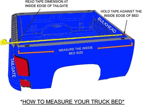 Vista 9 de Cubierta rígida de tres pliegues para caja de camioneta de 5.0 pies para Nissan Frontier Tonneau 2005-2026 Ajuste para riel utilitario de fábrica