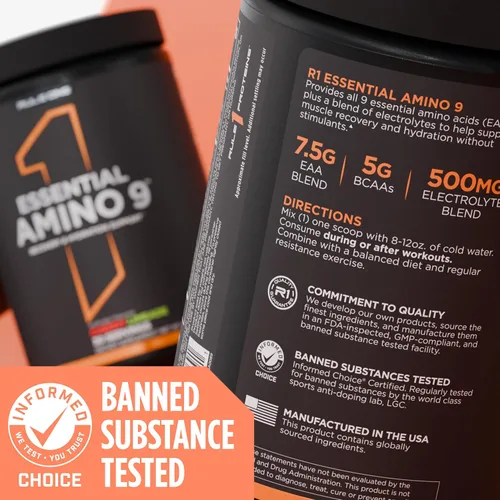 Vista 8 de Regla 1 Proteins Essential Amino 9, ponche de frutas, 30 porciones