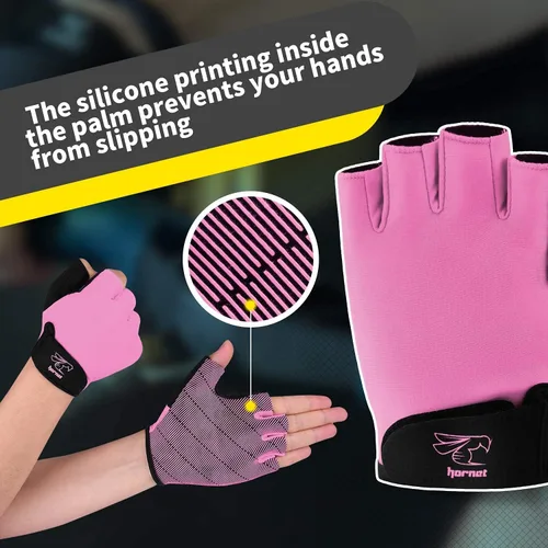 Vista 6 de Hornet Watersports Guantes de remo de color rosa claro para mujer, ideales para remo en interiores, esculpido, kayak, SUP, canoa, barco de dragón