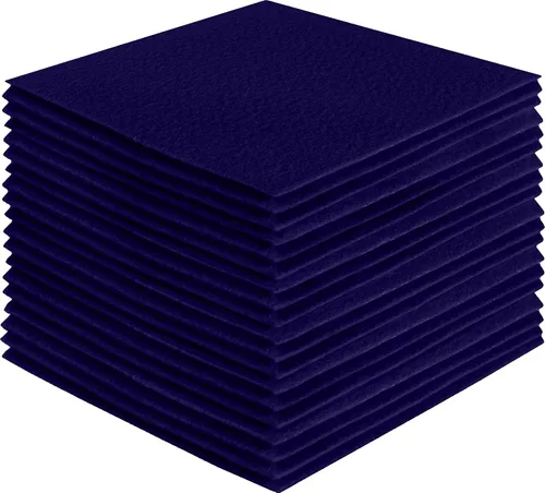 Vista 125 de FabricLA Hojas de fieltro acrílico para manualidades, cuadrados de fieltro precortados suaves de 4 x 4 pulgadas (3.9 in x 3.9 in), utiliza hojas