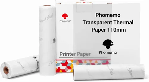 Vista 15 de Phomemo - Papel adhesivo térmico blanco para impresora, 77 mm, compatible con la impresora de notas adhesivas Phomemo M03/M03AS/M04S/M04AS, texto