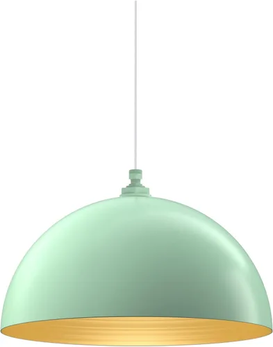 Vista 130 de Steel Lighting Co. Melrose - Lámpara colgante Montada en el techo Cúpula redonda de 18 pulgadas Estilo moderno contemporáneo de granja