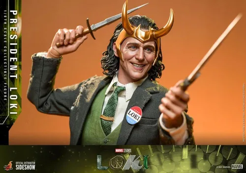 Vista 4 de Hot Toys 1:6 Presidente Loki - Loki