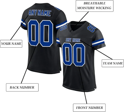 Vista 2 de Jersey de fútbol personalizado cosido impreso nombre del equipo y número de uniforme deportivo para hombres, mujeres y jóvenes
