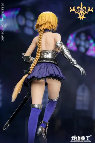 Vista 7 de Figura de acción de 1/6 Joan of Arc 12 pulgadas Super Flexible Figura Muñeca Set Completo