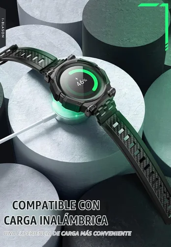 Vista 4 de i-Blason para Samsung Galaxy Watch 5 Pro Banda 45mm con 2 Juego Protector de Pantalla de Vidrio Templado, [Protección de Grado Militar]