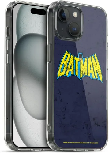 Vista 43 de Head Case Designs Funda de gel con licencia oficial de Batman DC Comics Bat Signal Logos [protección de grado militar] compatible con Apple iPhone 7