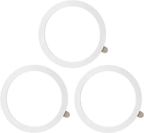 Vista 22 de TENOC - Adhesivo universal de metal para anillo, 6 unidades, Bkack+Plata Compatible con teléfonos celulares iPhone/Samsung/Android, cargador