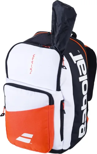 Vista 2 de Babolat Pure Strike - Mochila de tenis de 4ª generación (blanco/rojo)