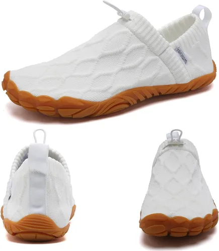 Vista 5 de WateLves Zapatos casuales para caminar descalzos para hombre, cómodos, de moda, para correr