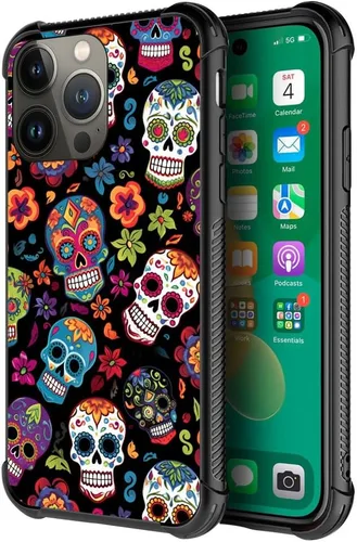 Vista 8 de Funda compatible con iPhone 8, a prueba de golpes, antiarañazos, bandera de ciervos de cola blanca de grano de madera estadounidense