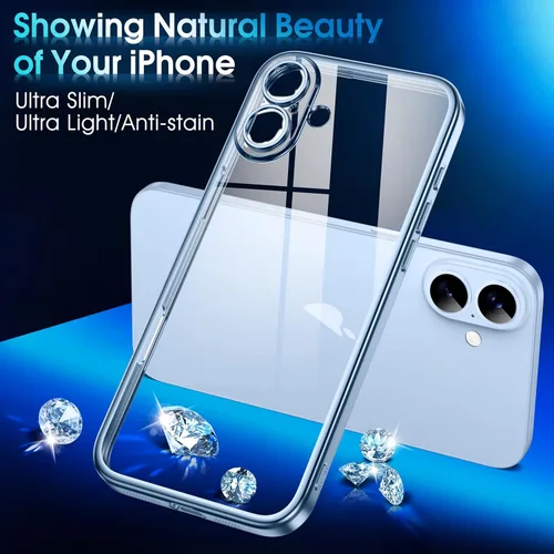 Vista 253 de Supdeal Funda cristalina transparente para iPhone 11, [No se amarillea] [Protección de la cámara] [Probado contra caídas de grado militar] Funda