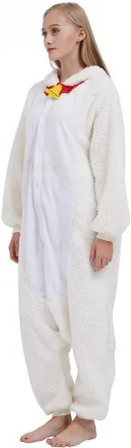 Vista 6 de SAMGU Adult Onesie Animal Halloween Cosplay Costume One Piece Pajamas for Women and Men