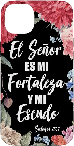 Vista 15 de El Señor ES Mi Fortaleza - Funda con versículo bíblico cristiano español para iPhone 17