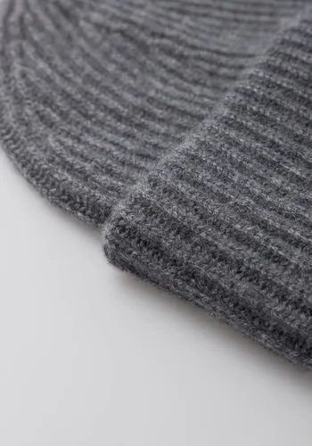 Vista 5 de Style Republic Gorro de punto grueso para mujer, 100% cachemira, suave y elástico, cálido para invierno