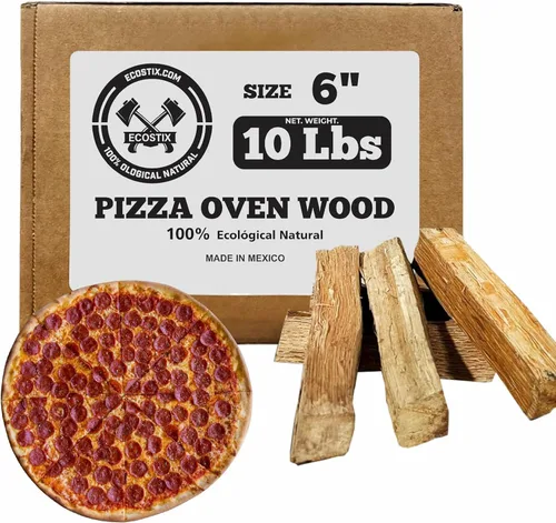 Vista 10 de Pizza Stix - Estufa de madera para horno de pizza, 12 pulgadas, 100% madera de roble seca al horno, ideal para: cocinar pizza, asar a la parrilla