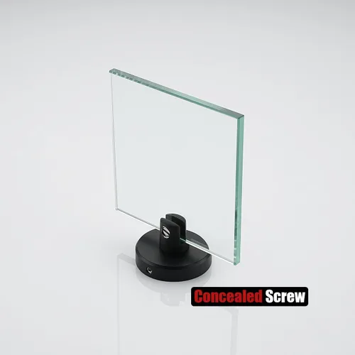 Vista 9 de JQK Pequeños estantes flotantes de vidrio negro, repisas de exhibición de 4 pulgadas para pared, mini decoración, sala de estar, dormitorio, baño