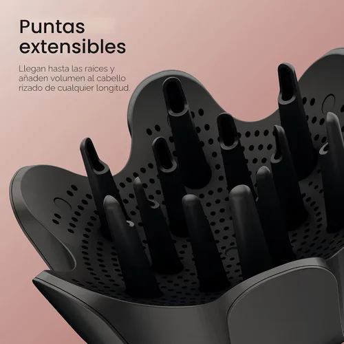 Vista 9 de Secador de Pelo Shark Sistema de Estilo FlexStyle Cepillo Secador de Pelo Portátil y Potente Rizador de Pelo y Voluminizador Incluye 6