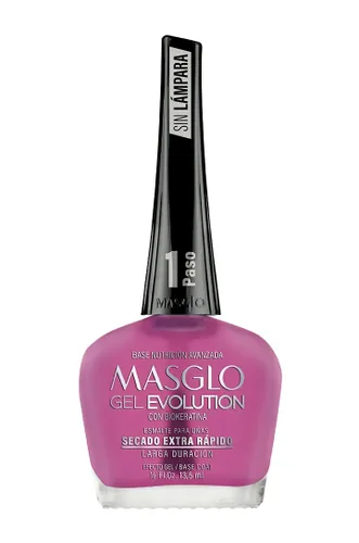 Vista 14 de ALBOROTADA - ESMALTE GEL EVOLUTION EFECTO GEL MASGLO 13,5 ML CREMOSO - GAMA MORADO