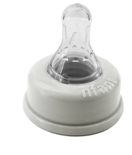 Vista 11 de nfant 2 pezones de biberón de flujo estándar (0.6 fl oz/min) – Se adapta a biberones de guardería de hospital listos para alimentar y biberones