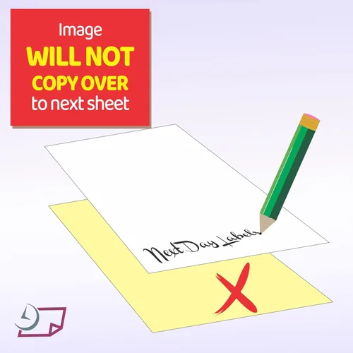 Vista 2 de Papel de color "liso" combinado (no sin carbono) para impresoras láser y de inyección de tinta (2 partes, caja)