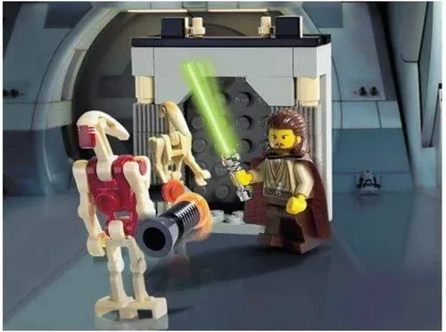 Vista 3 de Jedi Defense 2 Lego Star Wars Set