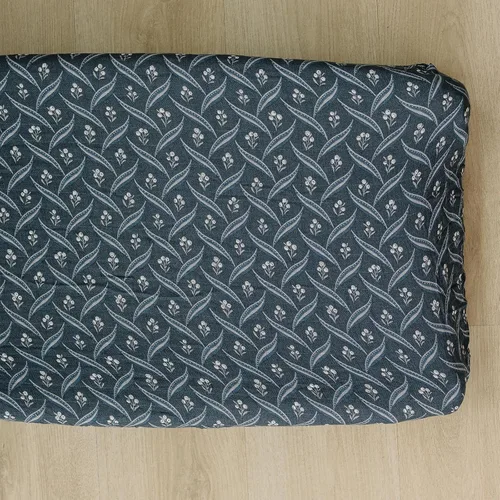 Vista 16 de Mebie Baby Funda para cambiador, flor de otoño, 100% muselina de algodón para cambiador, funda para bebé niño y niña, fundas de decoración